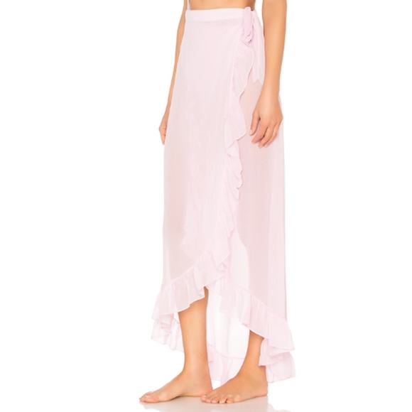 Tularosa Nala Wrap Skirt in Lilac NWT Size Small - Picture 2 of 3